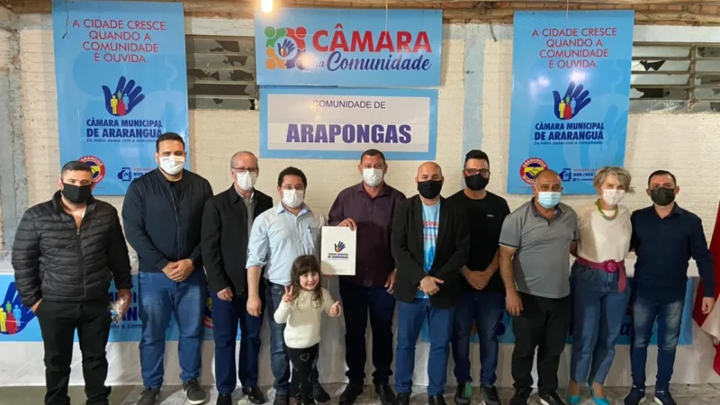 Arapongas recebe o Câmara na Comunidade