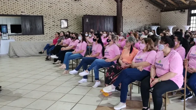 Ceprag oferece palestras a mulheres, equipes de trabalho e conselho