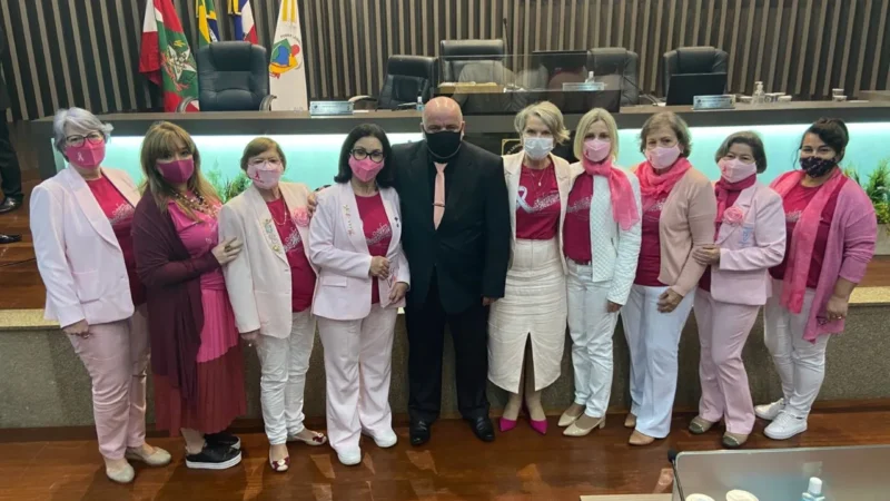Vereadores de Araranguá aprovam instituição do Outubro Rosa