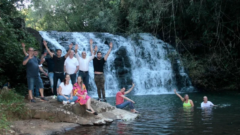 Conselheiros de Turismo conhecem belezas e gastronomia de Jacinto Machado