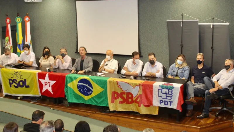 Seis partidos montam Frente de Esquerda; PL dá start para 2022; muitas obras no Arroio; e mais