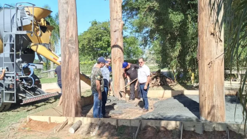 Inicia a obra do Mirante do Parque Ecológico de Maracajá
