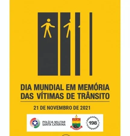 Campanha irá recordar vítimas do trânsito