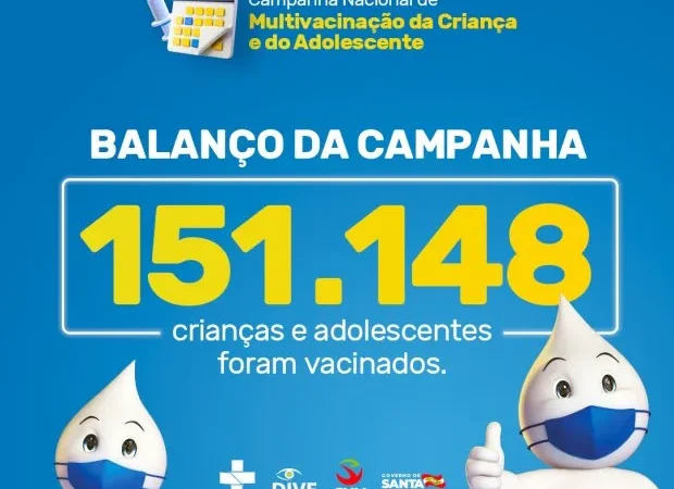 Campanha de Multivacinação registra bons índices de imunização no início de novembro