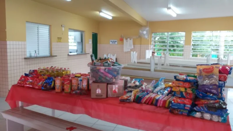 Ação social em escola rende doação para Casa Guido