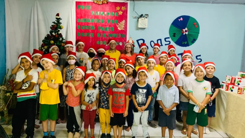 Serviço de Convivência e Fortalecimento de Vínculos de Maracajá celebra o Natal