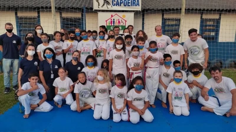 Famílias celebram ano das crianças do SCFV Araranguá