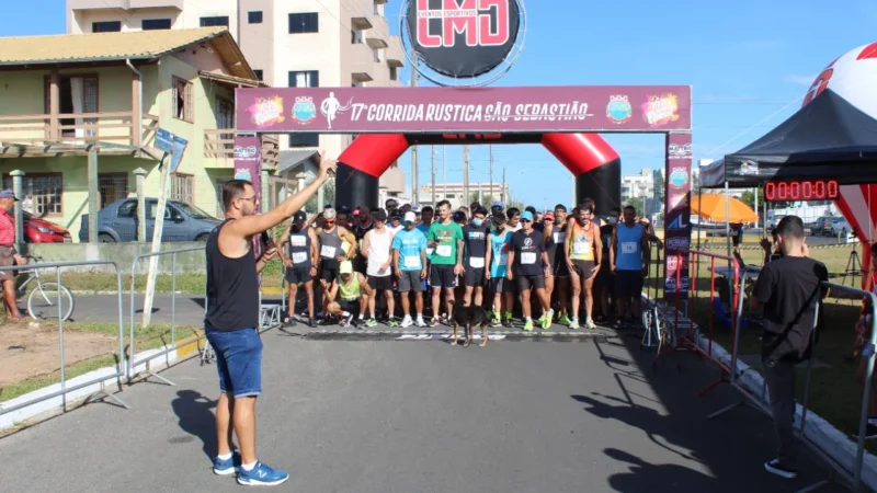 APÓS SEIS ANOS, 17ª CORRIDA DE RUA DE SÃO SEBASTIÃO RETORNA E É SUCESSO