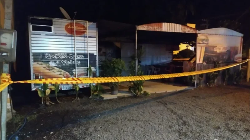 Incêndio atinge trailer de lanches em Jacinto Machado