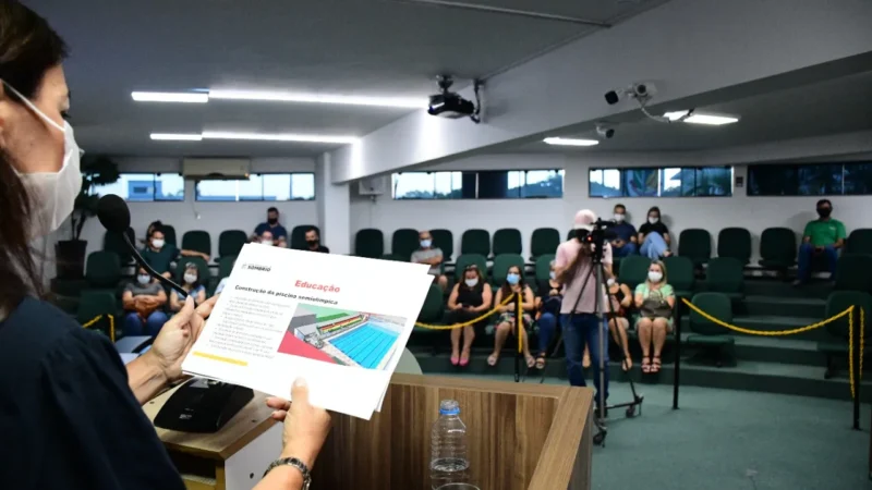Prefeita apresenta Metas de 2022 para Sombrio na Câmara