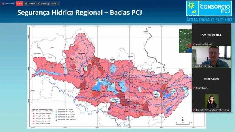 Conferência debate segurança hídrica nos territórios dos Comitês de Bacias da Amesc
