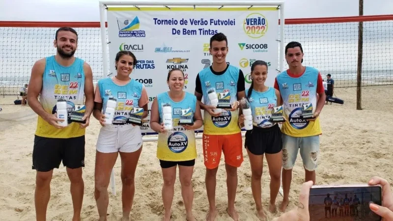 Torneio de Futevôlei De Bem Tintas marca fim de semana em Arroio do Silva