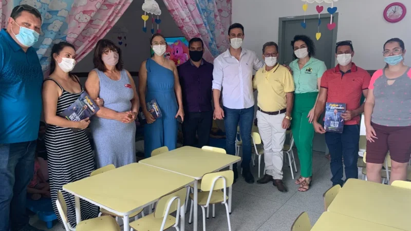 CEI e Escolas Municipais de Maracajá são contempladas com televisores e computadores