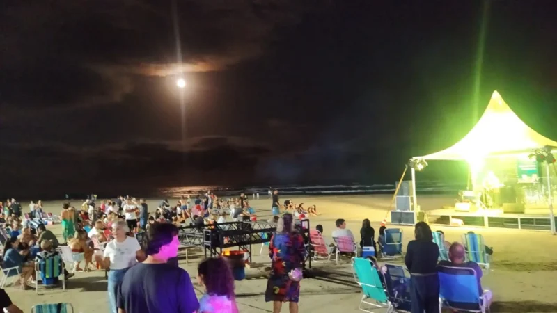 Música, beleza e alto astral marcam 1º Luau Morro dos Conventos