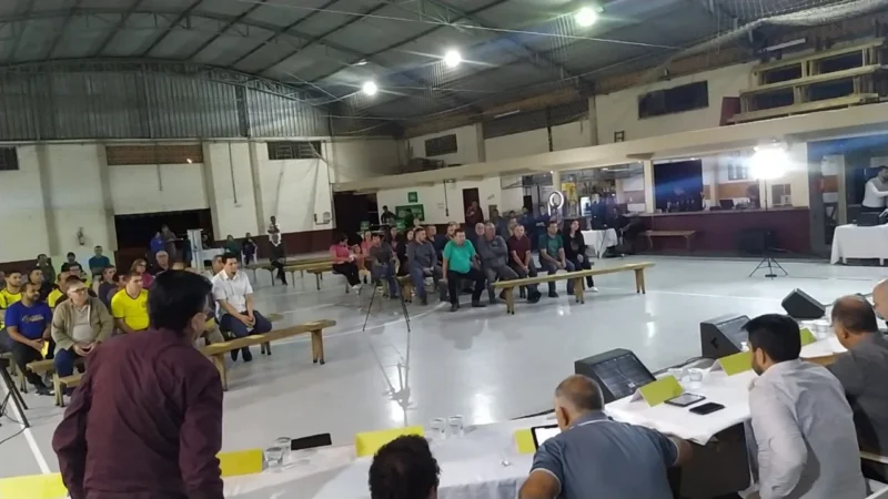 SESSÃO DA CÂMARA DE VEREADORES EM SANGA DA AREIA 