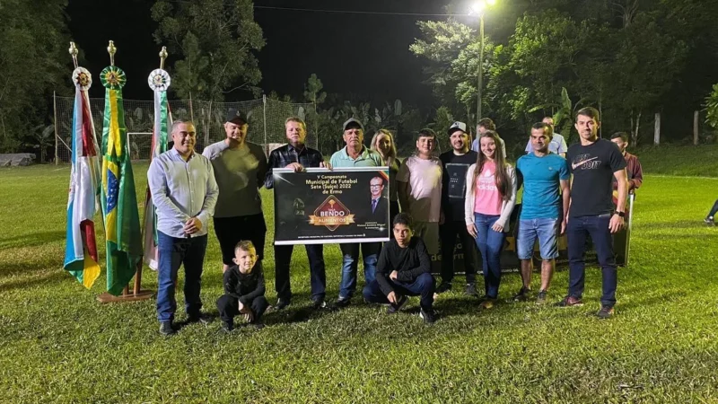 Abertura do V Campeonato de Futebol Sete de Ermo inicia com 4 gols