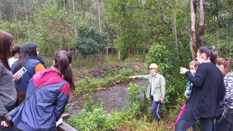 Saída de campo encerra com o 1º Curso de redução de riscos e desastres naturais