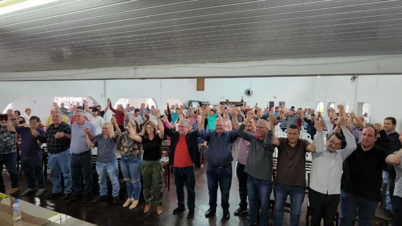 PRÉ-CANDIDATURA DE TIAGO ZILLI RECEBE REFORÇO DO DIRETÓRIO DO MDB DE TURVO