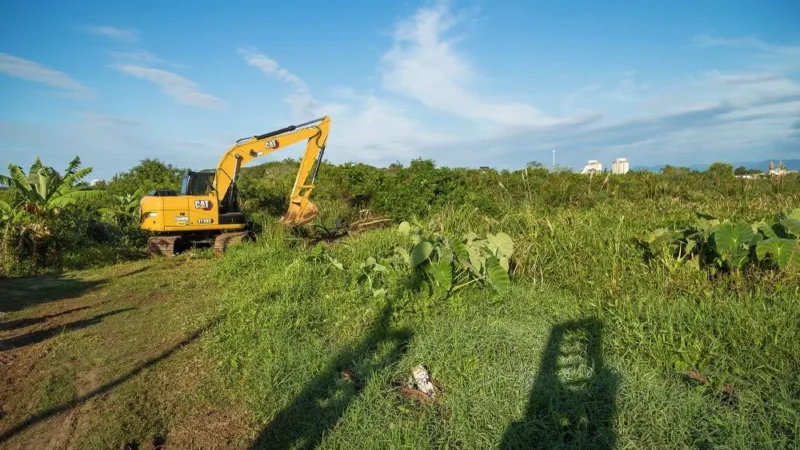 Início das obras do Estaleiro Municipal