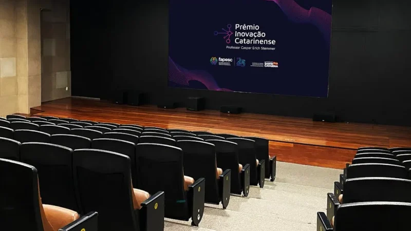 Vencedores do Prêmio Inovação Catarinense serão conhecidos na segunda-feira, dia 27
