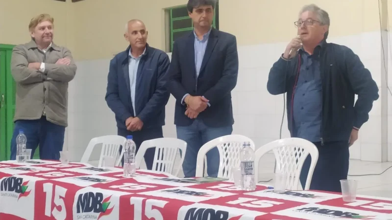 Criciúma lota encontro de lideranças e sela apoio a Tiago Zilli