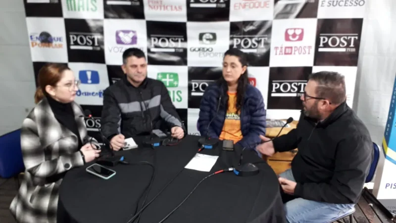 Post TV transmitiu Programa Enfoque ao vivo da 29ª Festa do Peixe