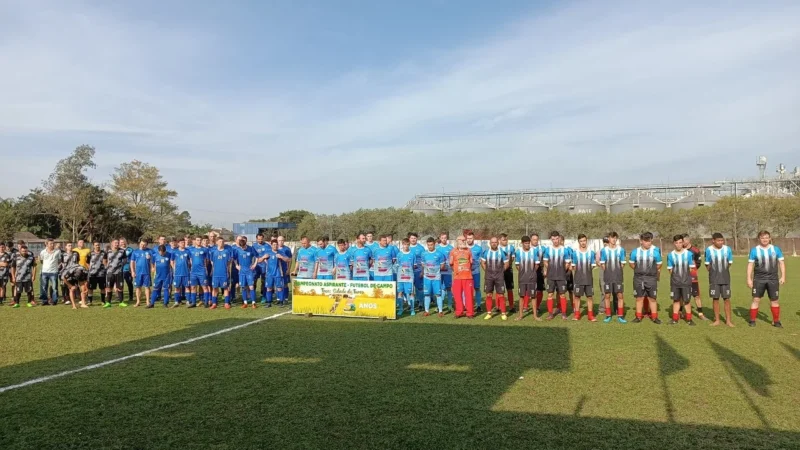 Equipes disputam taça Cidade de Turvo  73 anos