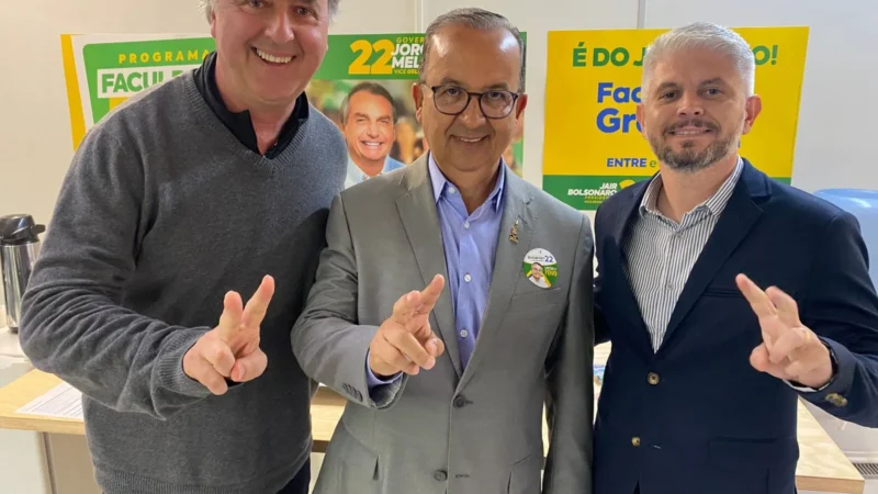 PTB APOIA JORGINHO MELLO NO SEGUNDO TURNO EM SC