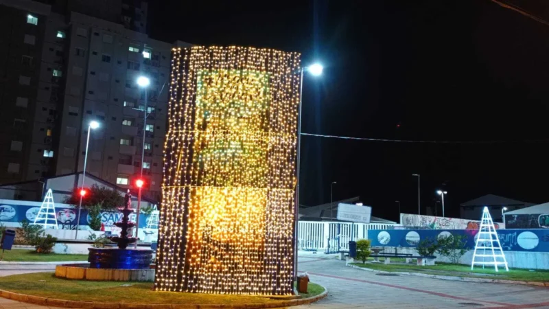 Projeto do SAMAE contém iluminação, decoração e solidariedade