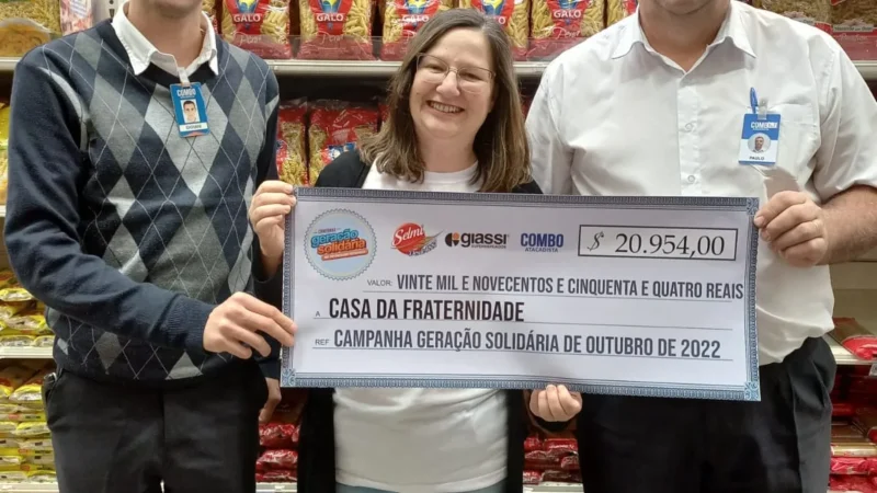 Lançada mais uma Campanha Geração Solidaria