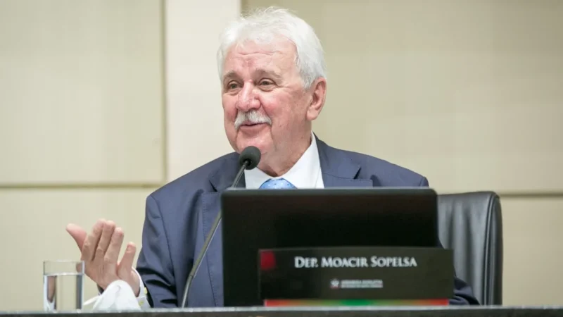 Presidente da ALESC, Deputado Moacir Sopelsa vai receber título de Cidadão Honorário de Balneário Gaivota