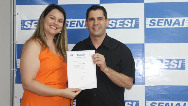 SENAI forma alunos em curso inovador realizado em parceria com a Construtora Fontana