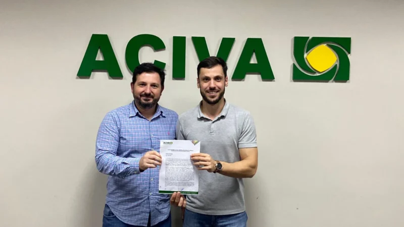 Édio Kunhasky Junior presidirá Aciva pelos próximos dois anos