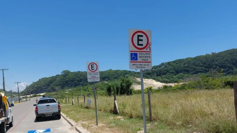 Revitalização e sinalização viária ajudam a embelezar o balneário Morro dos Conventos
