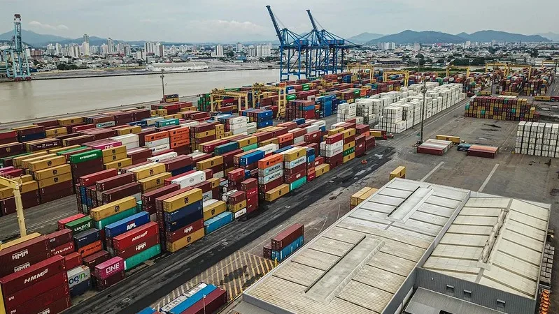 Santa Catarina registra recorde no comércio externo com aumento das exportações em janeiro