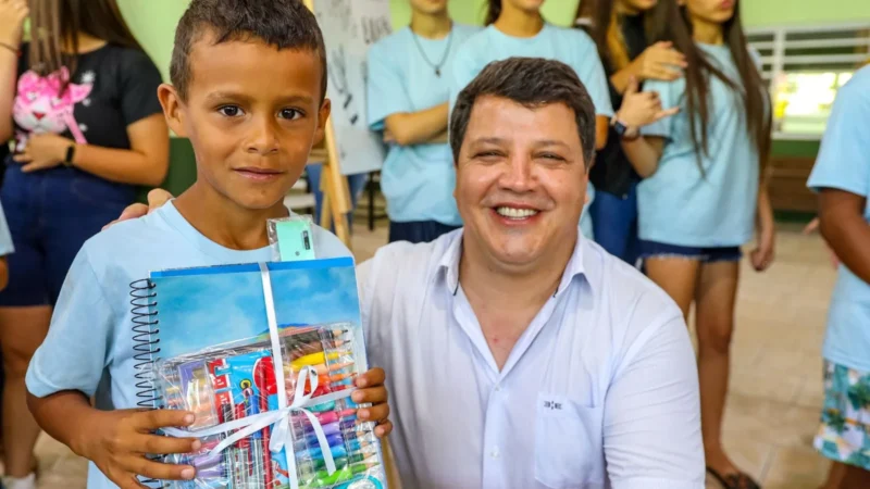 Praia Grande iniciou o ano disponibilizando material escolar para todos os alunos da rede municipal