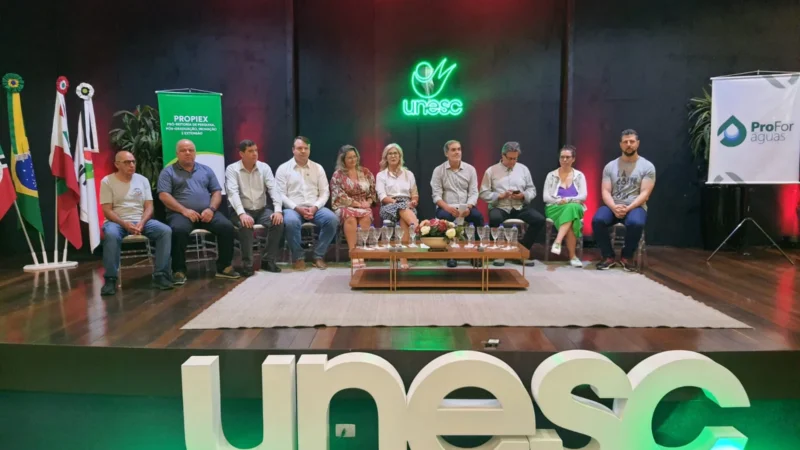 Unesc é apresentada à comunidade como Entidade Executiva do Profor Águas