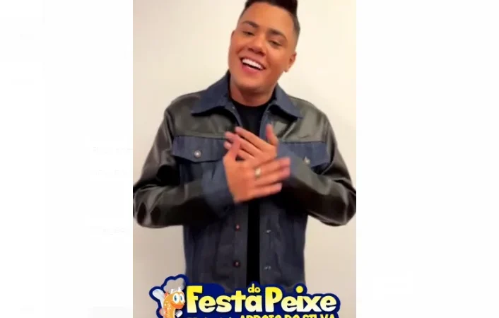 Festa do Peixe 2023 terá show com Felipe Araújo