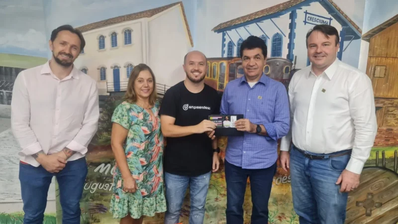Prefeitura de Criciúma celebra parceria com o Empreende SC