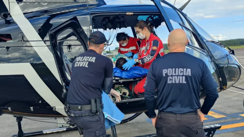 Regulação transfere para o Regional de Araranguá paciente paciente do Alto Vale