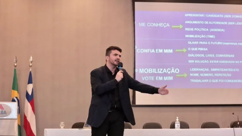 Consultor catarinense percorre o Brasil com palestra de capacitação para políticos