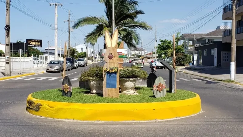 Clima de Páscoa em Balneário Arroio do Silva