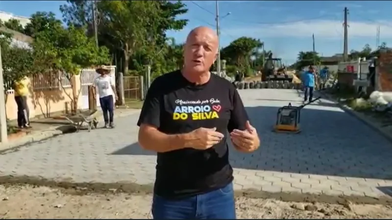 Pavimentação: Arroio recebe obras de infraestrutura em diversos bairros