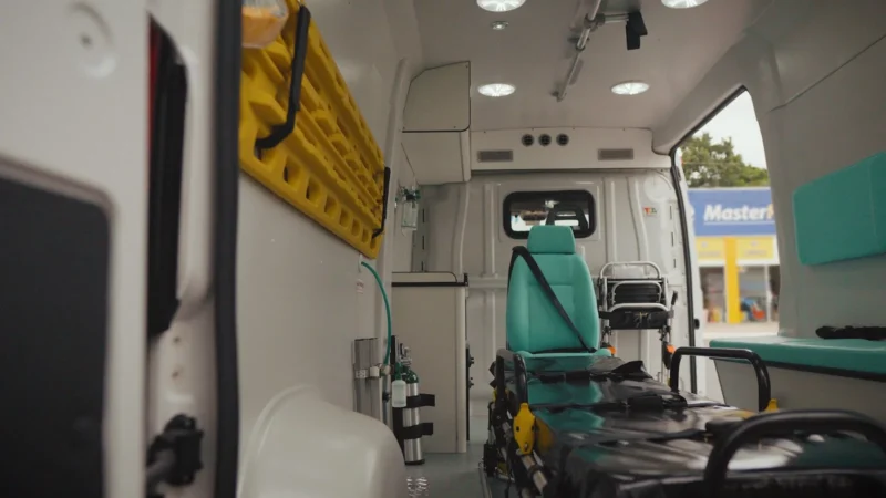 Sombrio adquire nova ambulância
