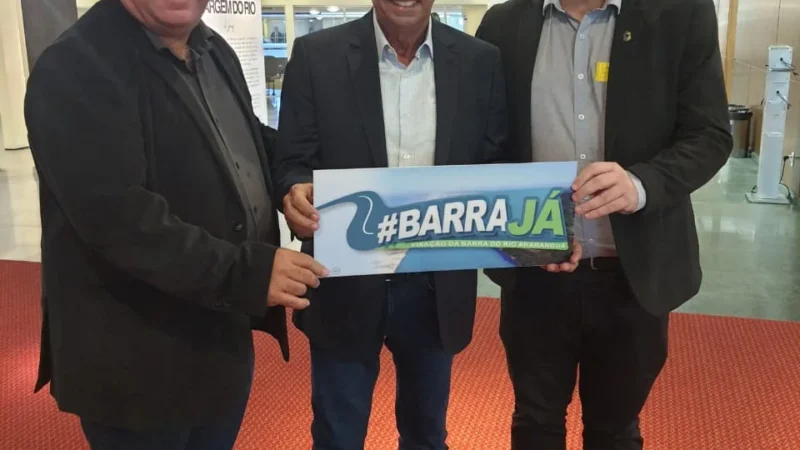 Fixação da Barra; eventos de sucesso; obras definitivas; surpresa em Maracajá; movimentação estadual; e mais
