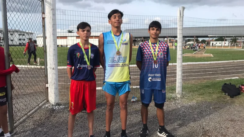 Aluno de Balneário Arroio do Silva se destaca no JESC