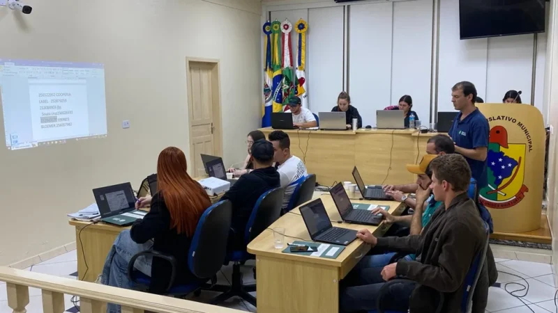 Produtores participam de curso de emissão de nota fiscal eletrônica