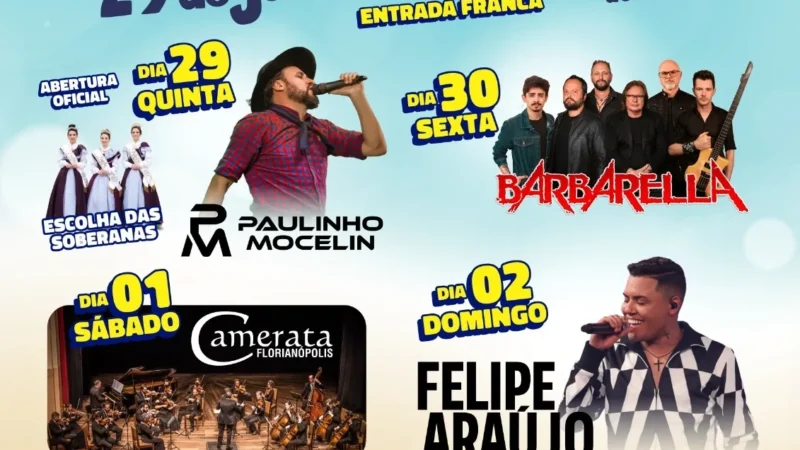 Balneário Arroio do Silva realiza a 30ª Festa do Peixe nesta semana