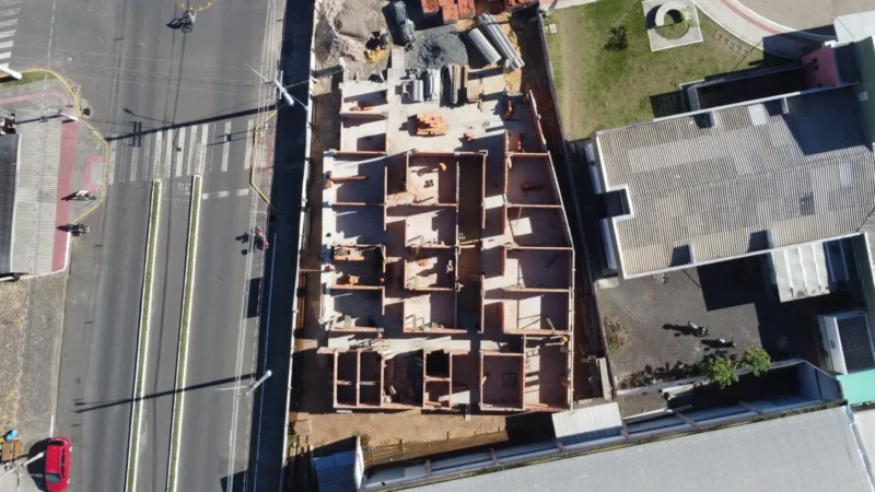 Nova sede do Caps de Sombrio está em construção