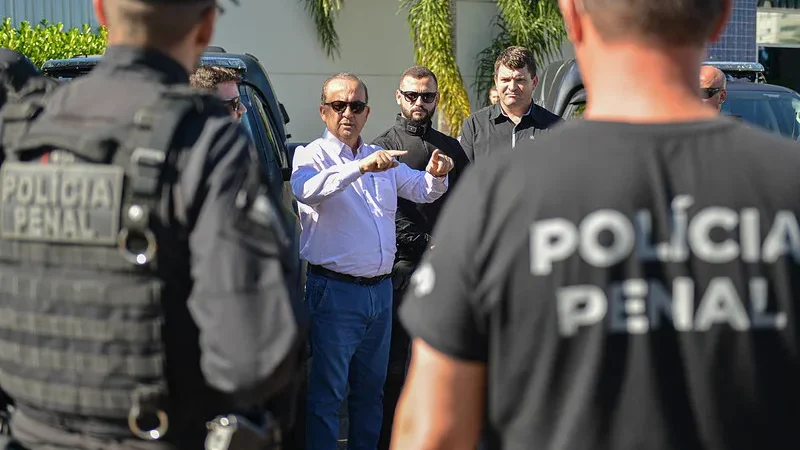 Jorginho Mello dá posse aos novos policiais penais nesta segunda-feira em Florianópolis